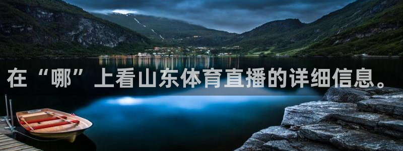 在“哪”上看山东体育直播的详细信息。
