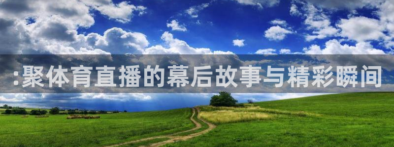 :聚体育直播的幕后故事与精彩瞬间